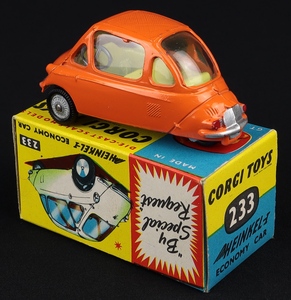 Corgi toys 233 heinkel economy car ll284 back
