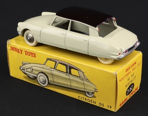 French dinky toys 24cp citroen ds 19 ll319 back