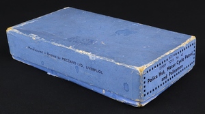 Dinky toys 42 police hut motor cycle policemen ll323 box 1