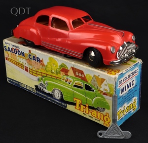 Tri ang minic 2 saloon car ll326 front