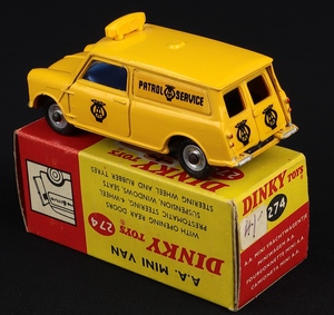 Dinky toys 274 aa mini van ll328 back