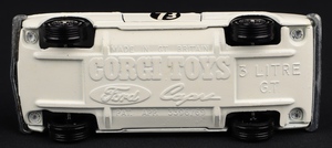 Corgi toys 303 roger clark's ford capri ll239 base