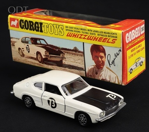 Corgi toys 303 roger clark's ford capri ll239 front