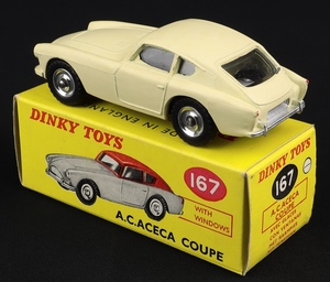 Dinky toys 167 a.c. aceca coupe ll342 back