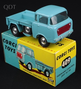 Corgi toys 409 forward control jeep ll366 front
