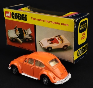 Corgi toys 382 vw 1200 ll367 back