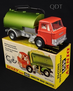 Dinky toys 451 johnston road sweeper ll375 front