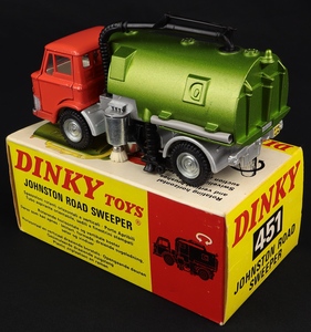 Dinky toys 451 johnston road sweeper ll375 back