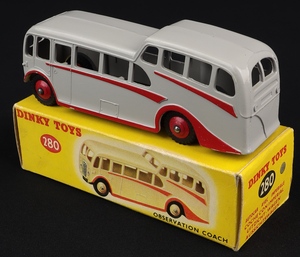 Dinky toys 280 observation coach ll380 back