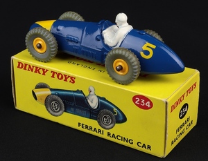 Dinky toys 234 ferrari racing car ll393 back