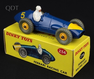 Dinky toys 234 ferrari racing car ll393 front