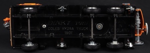 Dinky toys 980 coles hydra truck 150t ll417 base