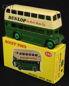 Dinky toys 290 double deck bus ll419 front