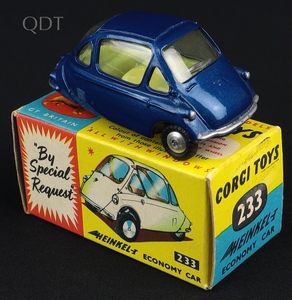 Corgi toys 233 heinkel economy car ll422 front