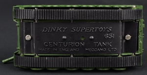 Dinky supertoys gift set 698 tank transporter with tank ll438 tank base
