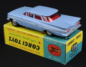 Corgi toys 220 chevrolet impala ll439 back
