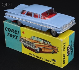 Corgi toys 220 chevrolet impala ll439 front