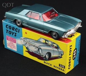 Corgi toys 245 buick riviera ll441 front