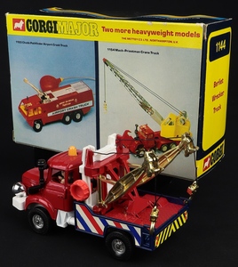Corgi toys 1144 berliet wrecker truck ll453 back