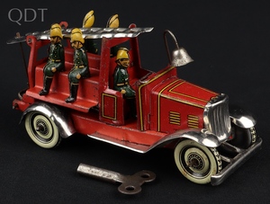 Fischer penny toy fire engine ll469 front