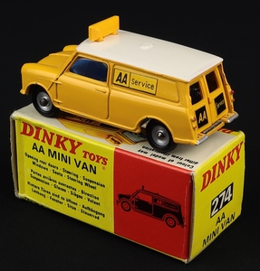 Dinky toys 274 aa mini van ll492 back