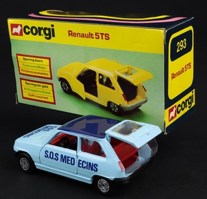 Corgi toys 293 renault 5ts ll496 back