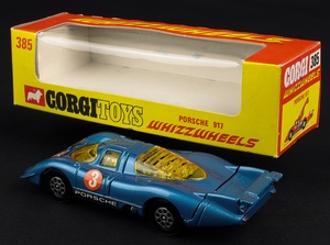 Corgi toys 385 porsche 917 ll502 back