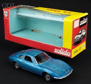Solido models 171 opel gt w590 front