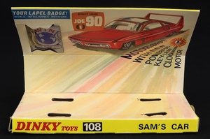 Dinky toys 108 sam's car ll508 plinth
