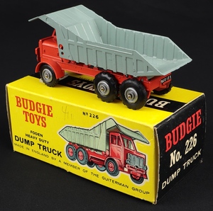 Budgie toys 226 foden dump truck ll522 back