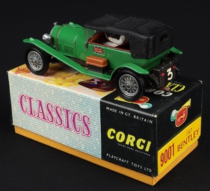 Corgi classics 9001 1927 bentley ll532 back