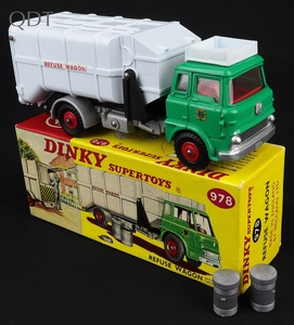Dinky supertoys 978 refuse wagon ll534 front