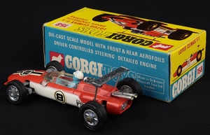 Corgi toys 158 lotus climax f1 ll567 back