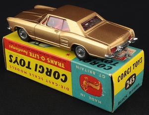 Corgi toys 245 buick riviera ll570 back