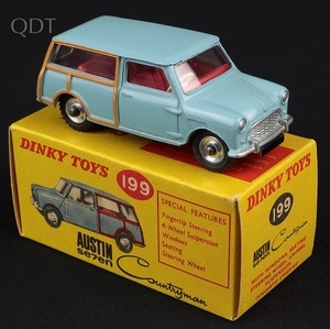 Dinky toys 199 austin seven countryman ll577 front