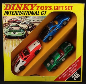 Dinky toys gift set 246 international gt ll588 front