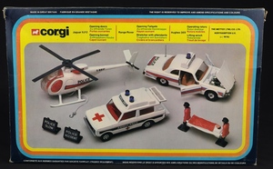 Corgi gift set 20 emergency set ll591 back