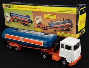 Corgi toys 1160 gulf petrol tanker ford tilt cab ll592 front