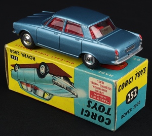 Corgi toys 252 rover 2000 ll598 back