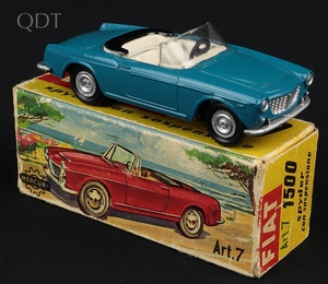 Mercury no. 7 fiat 1500 spyder ll602 front