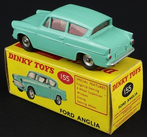 Dinky toys 155 ford anglia ll605 back