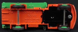 Dinky toys 414 rear tipping wagon ll616 base
