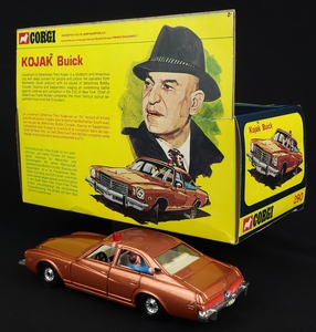 Corgi toys 290 kojak buick ll624 back