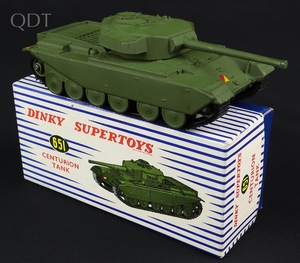 Dinky supertoys 651 centurion tank ll625 front