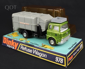Dinky toys 978 refuse wagon c356 front