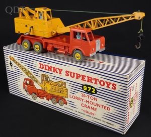 Dinky supertoys 972 1 lorry mounted coles crane ll645 front