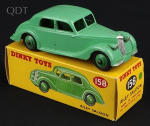 Dinky toys 158 riley saloon ll668 front