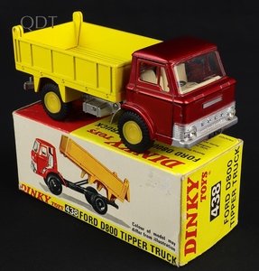 Dinky toys 438 ford d800 tipper truck ll714 front