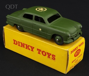 Dinky toys 675 army staff car ll753 front