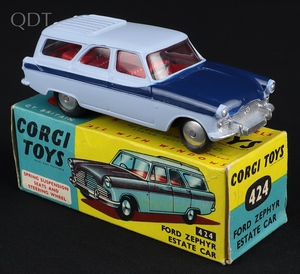 Corgi toys 424 ford zephyr estate ll762 front